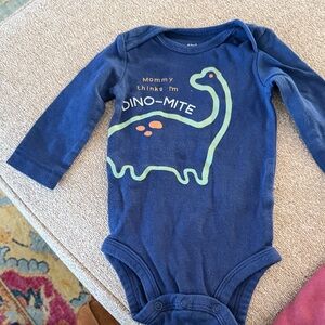 Carter's Navy Dino-Mite Bodysuit